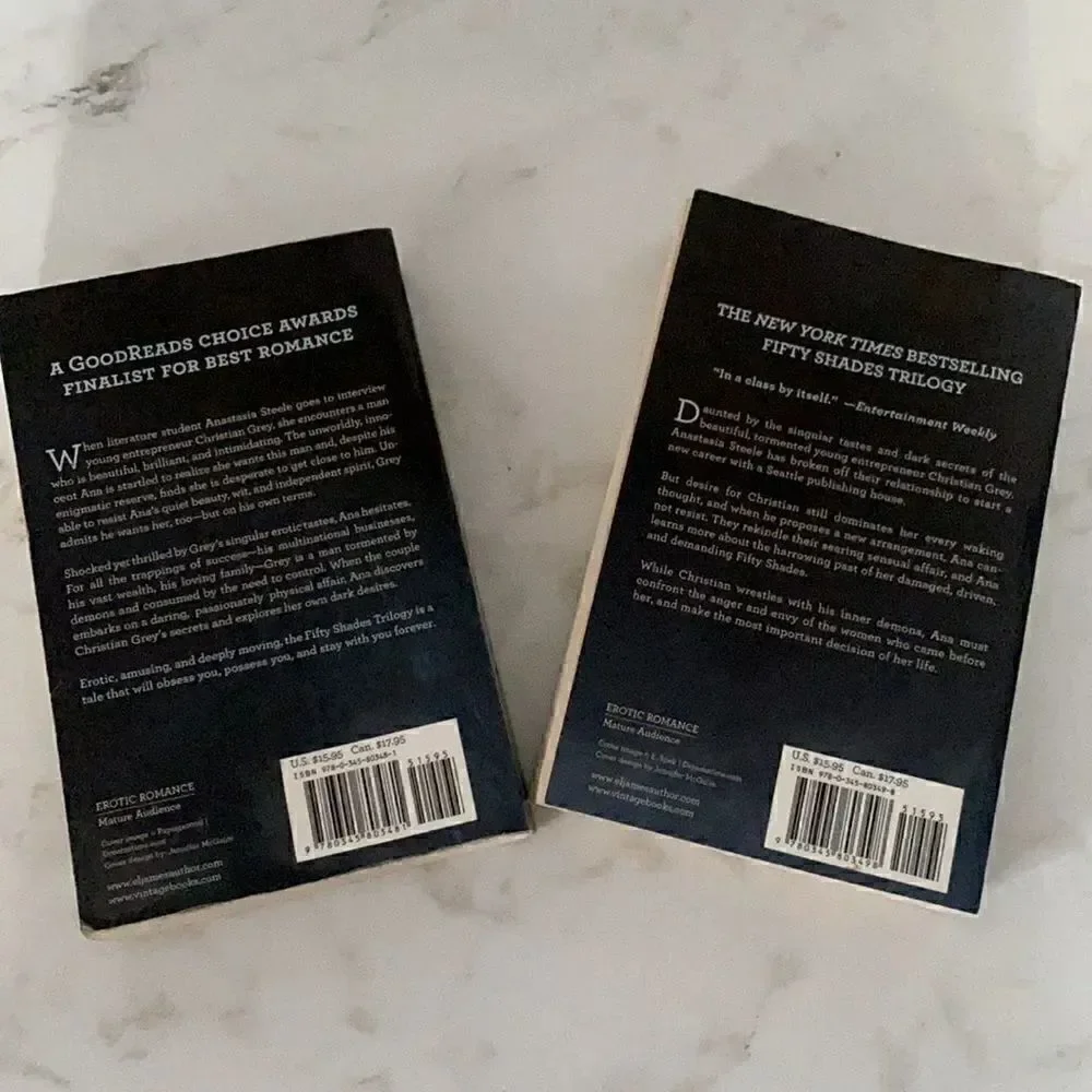 Fifty Shades of Grey books